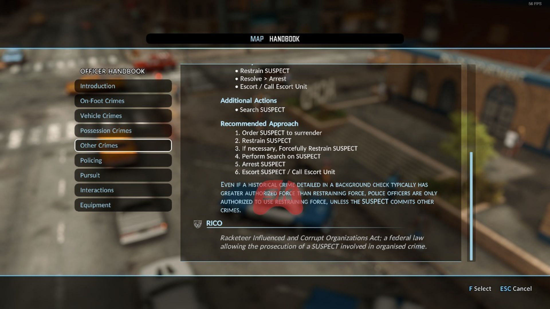Other Crimes protocol (Image via Sportskeeda Gaming || Kwalee)